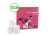 ROLLO TERMICO SIN BPA 80X60X12MM | 8 UNIDADES | (FABRISA)